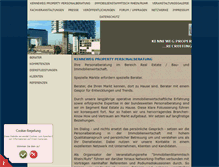 Tablet Screenshot of kenneweg-property.de